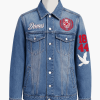 Western High School Style Denim Jacket